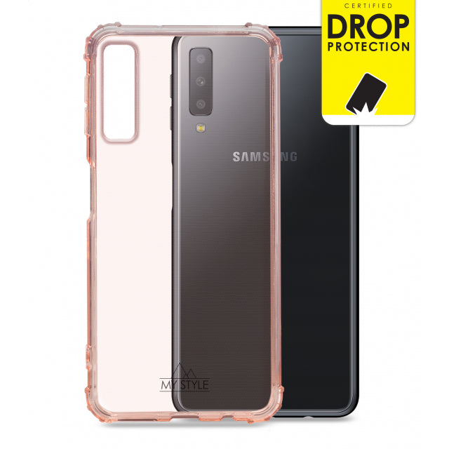 My Style Protective Flex Case For Samsung Galaxy A7 2018 Soft Pink