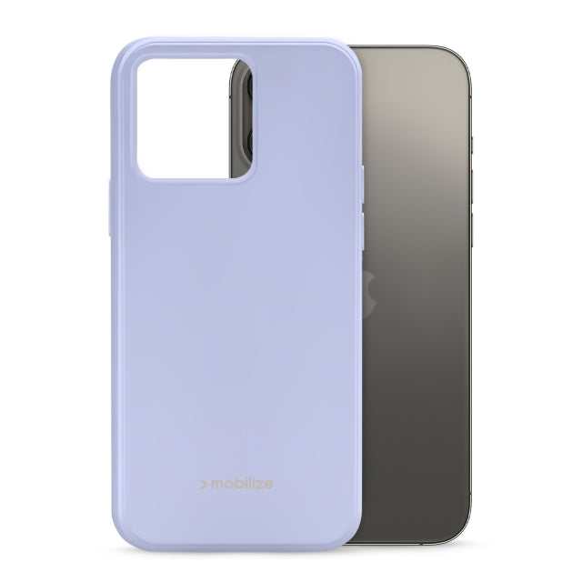 Mobilize Rubber Gelly Case Apple Iphone 13 Pro Max Pastel Purple