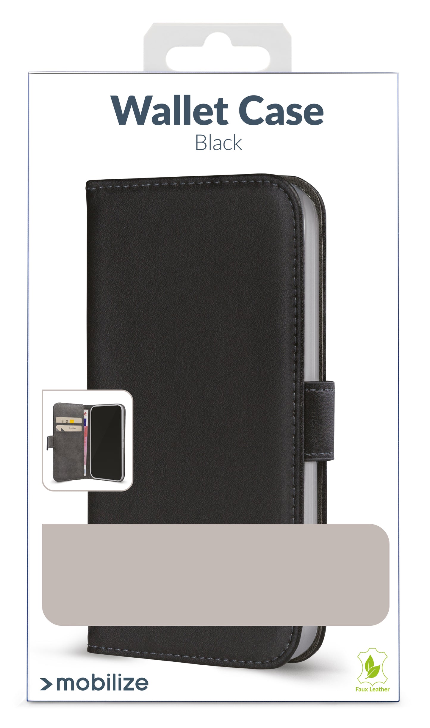 Mobilize Classic Gelly Wallet Book Case Xiaomi Redmi Note 13 4G Black