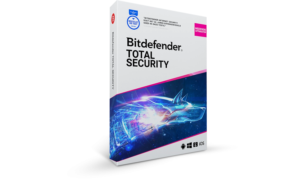 Bitdefender Total Security - 3 Apparaten