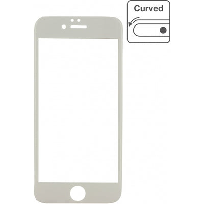 Mobilize Edge-To-Edge Glass Screen Protector Apple Iphone 6/6S White Full Glue