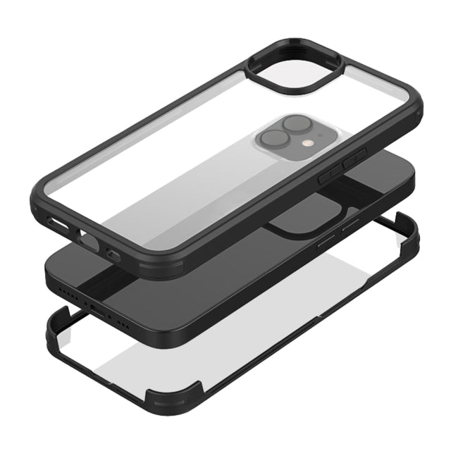 Mobilize Tempered Glass 360 Protection Case Apple Iphone 12 Mini Black