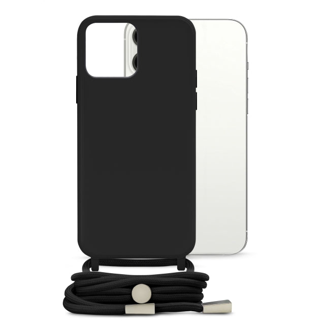 Mobilize Lanyard Gelly Case For Apple Iphone 13 Pro Max Black