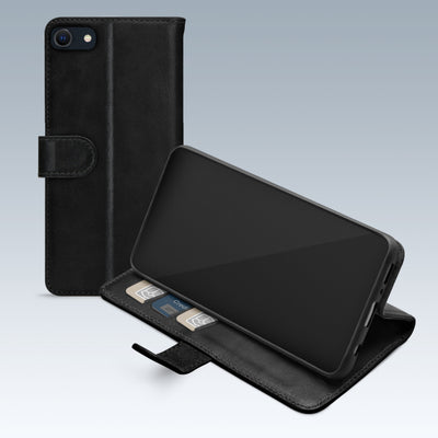 Mobilize Premium Gelly Wallet Book Case Apple Iphone 6/6S/7/8/Se (2020/2022) Black