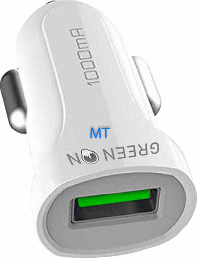 VERT SUR Chargeur de voiture intelligent avec port USB DL-C17
