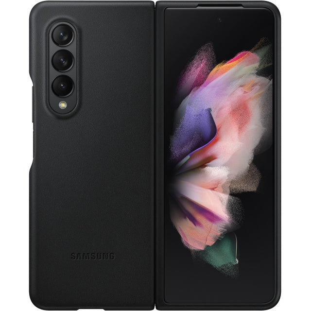 Samsung Ef-Vf926Lbegww Samsung Leather Cover Galaxy Z Fold3 Black