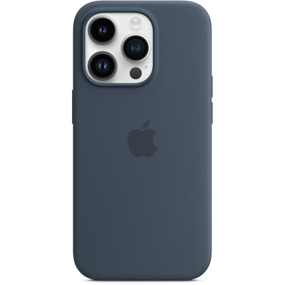 Apple Mptf3Zm/A Apple Silicone Case With Magsafe Iphone 14 Pro Storm Blue