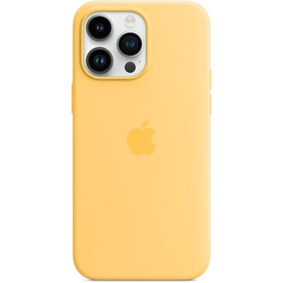 Apple Mpu03Zm/A Apple Silicone Case With Magsafe Iphone 14 Pro Max Sunglow