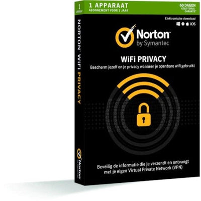 Afbeelding Norton WiFi Privacy (Secure VPN) | 1 Apparaat | 1 Jaar | 2023