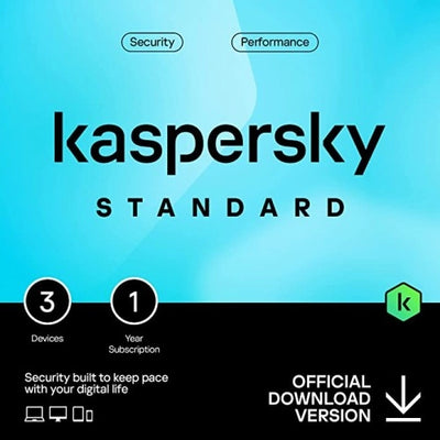 Afbeelding Kaspersky Standard | 3 Apparaten | 1 Jaar | 2023 | Opvolger van Kaspersky Antivirus